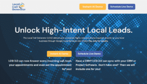 Local Call Generator website