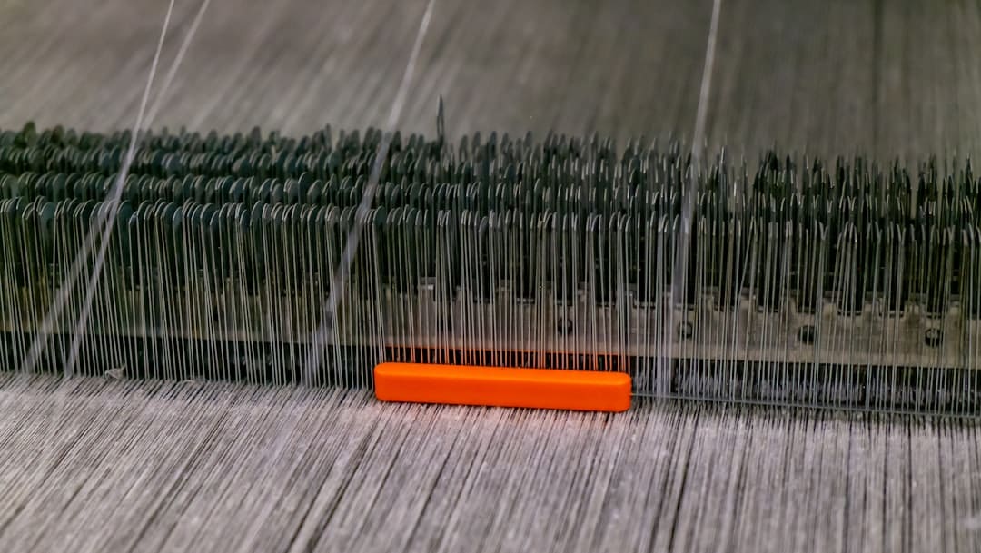 A clean, professional shot of neatly organized server cables in a data center, illustrating the concept of MLS data standardization and structure.