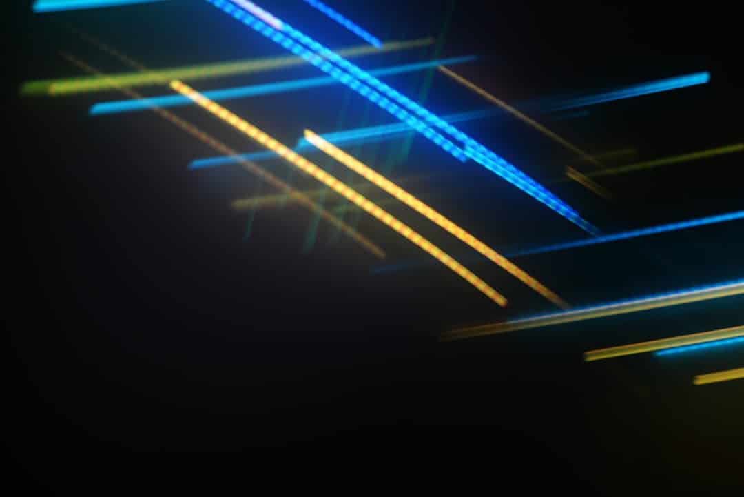 An abstract image showing a web of glowing blue and white interconnected lines and nodes on a dark background, symbolizing a complex digital entity network.